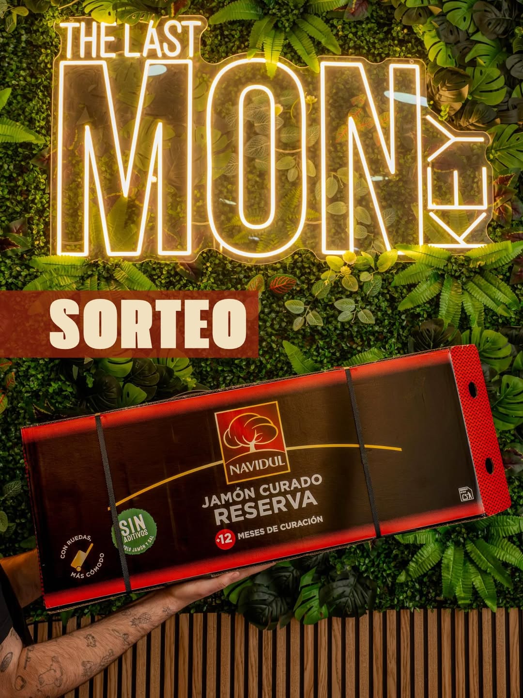 Imagen de ALERTA DE SORTEO 🚨

¡Sorteamos un jamón de +7 KG! 🥩
