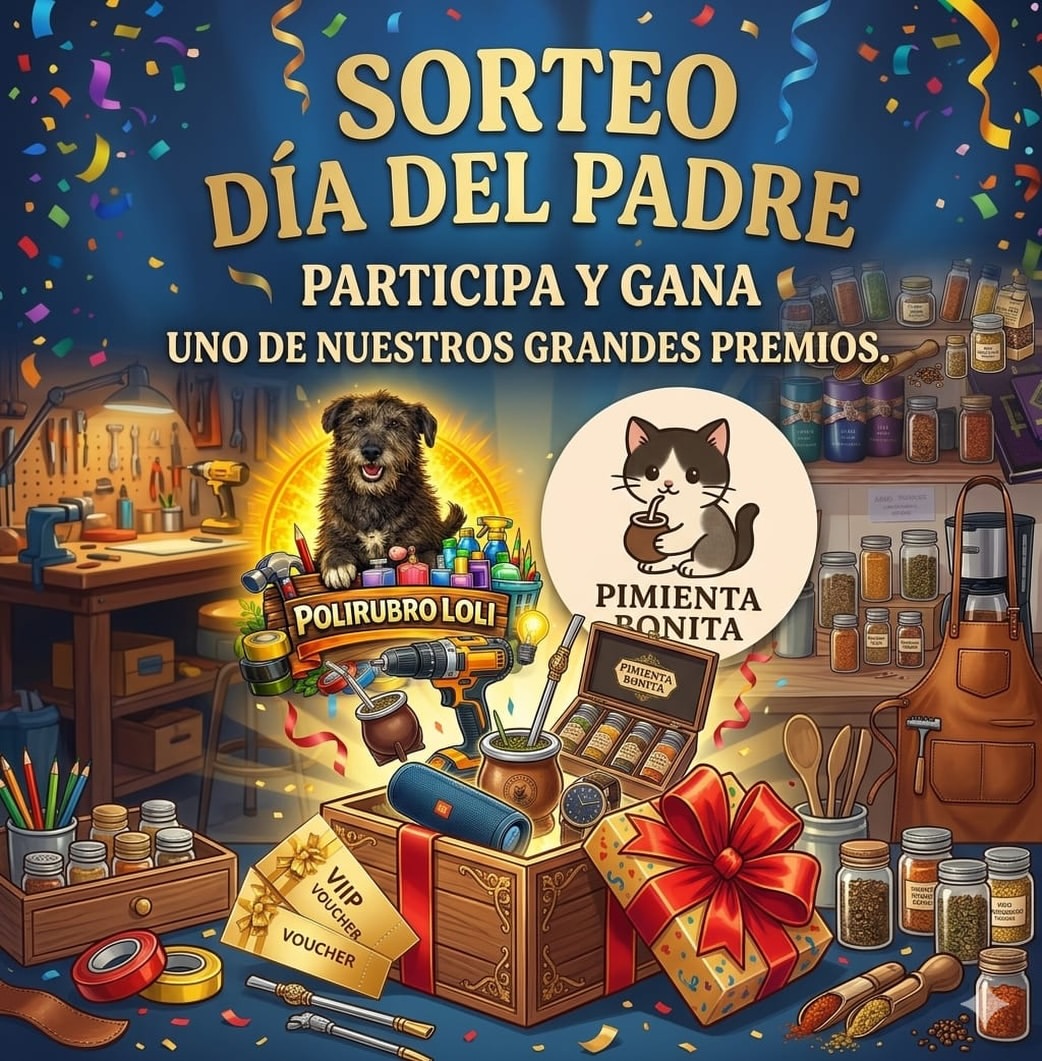 Imagen de ¡SORTEO ESPECIAL DÍA DEL PADRE! 🎁🧔
Porque papá mere
