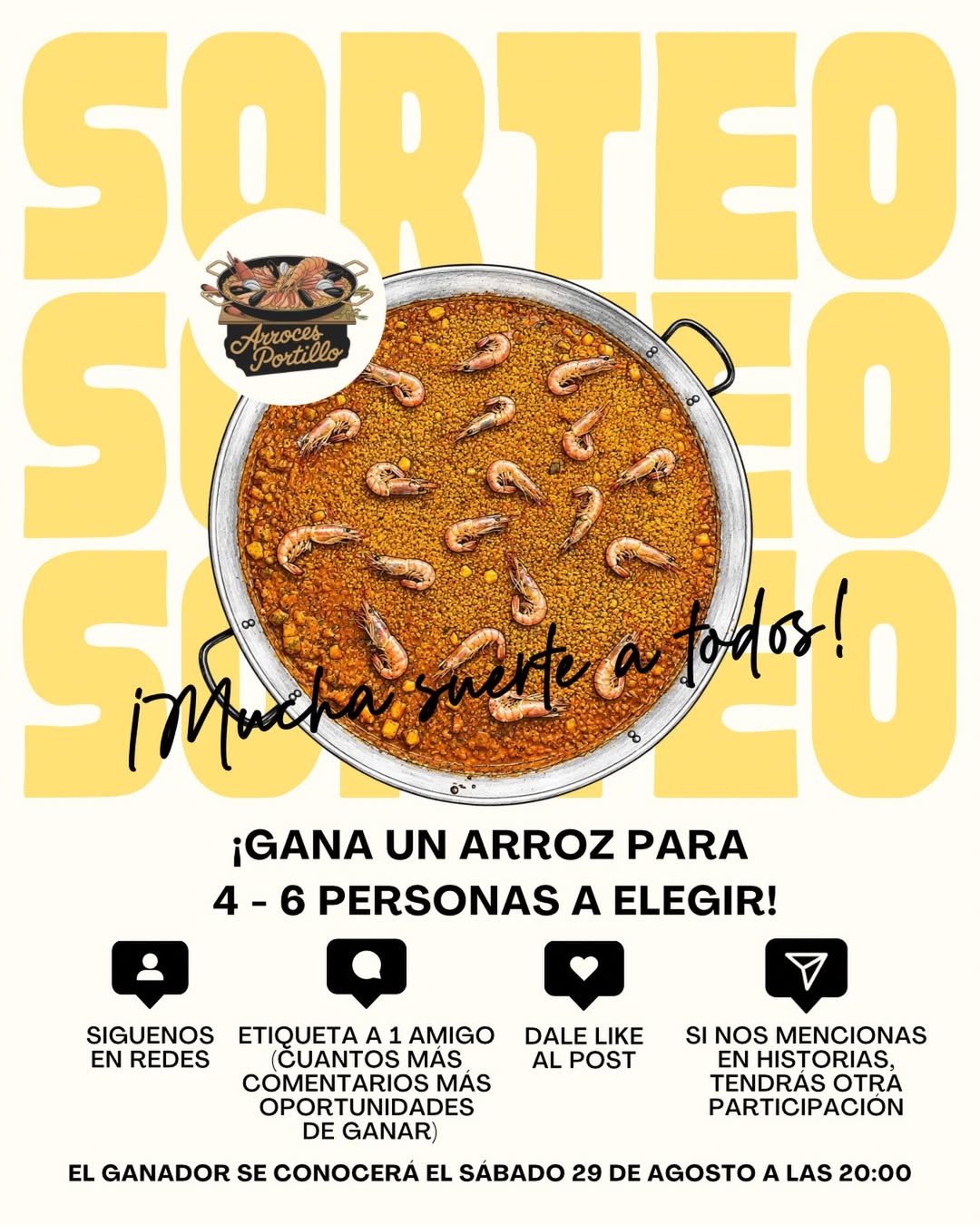 Imagen de 🥘⚠️🔥 SORTEAMOS UN ARROZ PARA 4-6 PERSONAS A ELEGIR