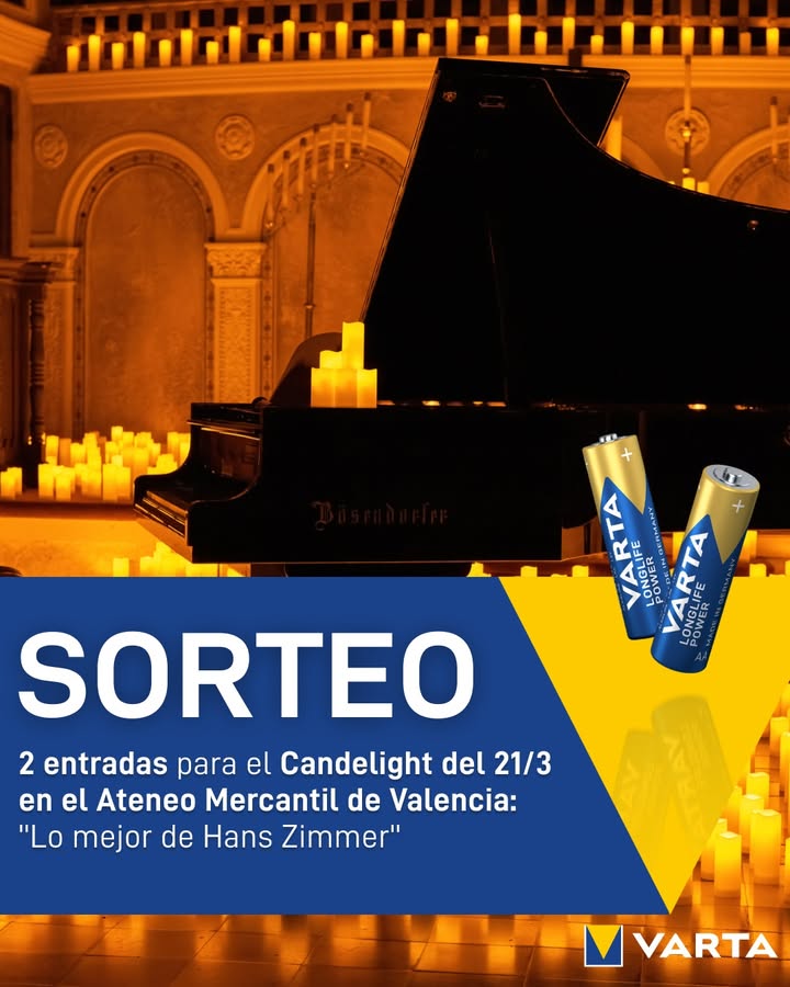 Imagen de ✨VARTA te acompaña a vivir la magia de Candlelight en Val