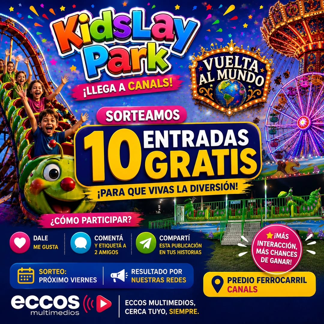 Imagen de 🎡✨ ¡ATENCIÓN CANALS! ✨🎡
🎉 ¡ECCOS Multimedios
