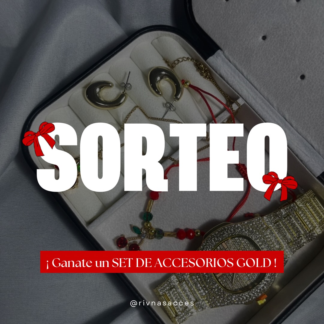 Imagen de GANATE ESTE HERMOSO SET DE ACCESORIOS GOLD ✨

¿Que incluy