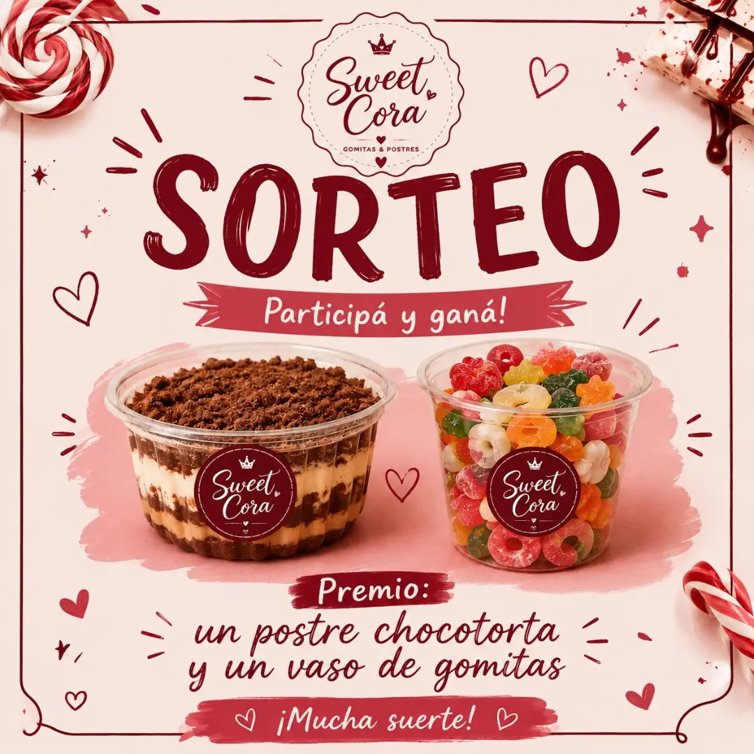 Imagen de ¿Querés ganarte un postre de chocotorta y un vaso de gomit