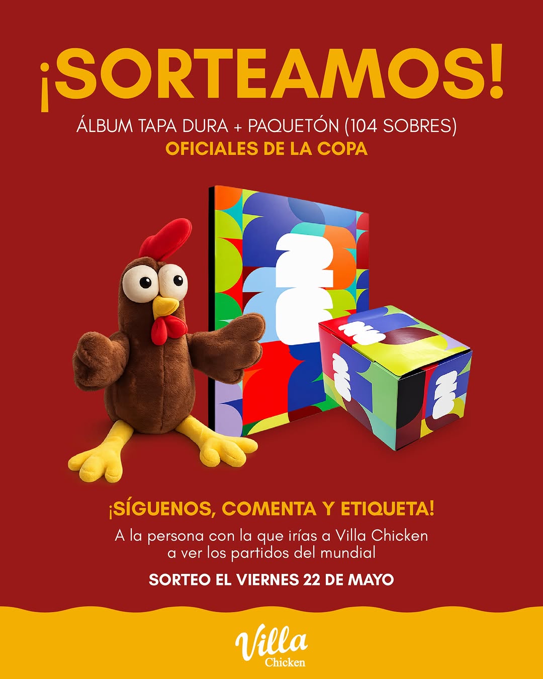 Imagen de 🚨🔥 ¡SORTEO EN VILLA CHICKEN! 🔥🚨

¿Te imaginas 