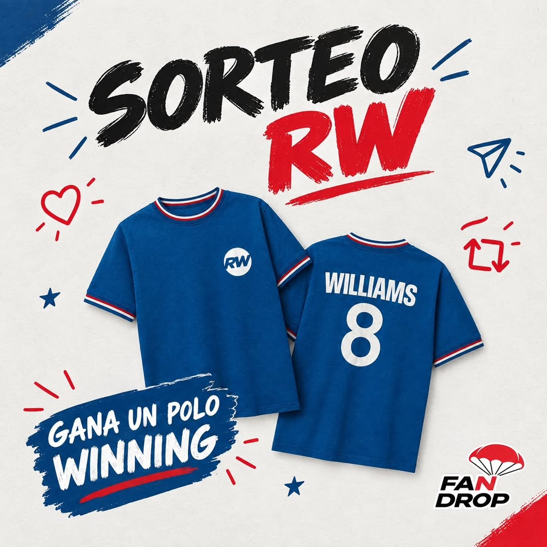 Imagen de 🎁Sorteo Robbie Williams🎁

👕 Gana 01 polo premium mo