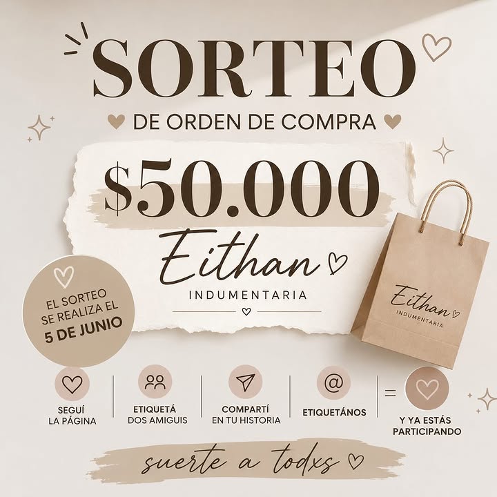Imagen de SORTEO🚨‼️
SE REALIZA EL 05 DE JUNIO ❣️
❤️SEGU