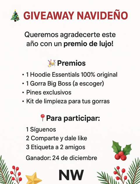 Imagen de Giveaway oficial 🎁
Revisa la imagen para ver cómo entrar