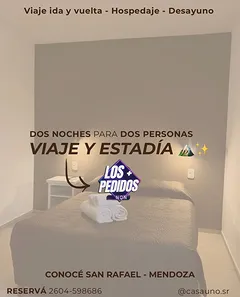 Imagen de 🔥✈️ ¡NOS VAMOS A SAN RAFAEL! 🍇🏔️❤️

¿Te