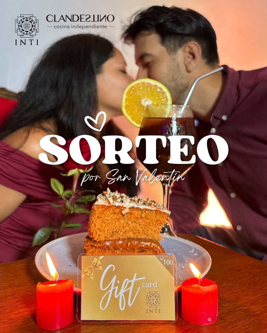 Imagen de ✨ ¡SORTEO POR SAN VALENTÍN! ❤️ 

Gana una cena para 
