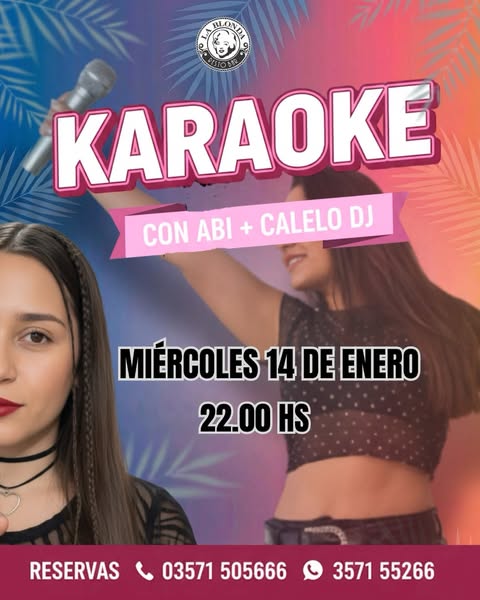 Imagen de 🎤🌙 Este miércoles la vereda canta 🌙🎤
Karaoke, b
