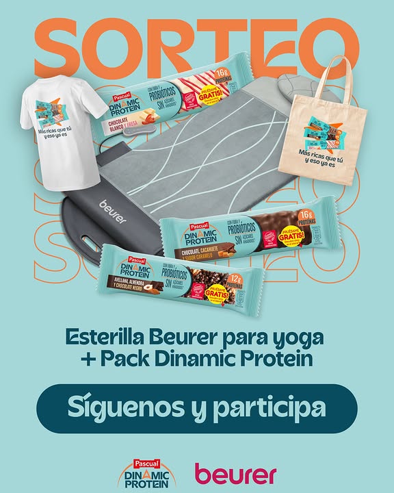 Imagen de 🎁 ¡SORTEO! Esterilla Beurer + Super pack Dinamic Protein