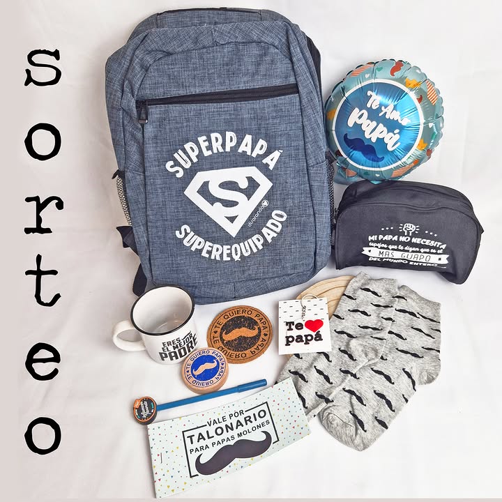 Imagen de SORTEO, DÍA DEL PADRE

Sorteo con cositas para el día del 