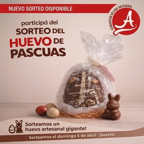 Imagen de 🐣✨ ¡SORTEO DE PASCUAS! ✨🐣

Participá por un incr