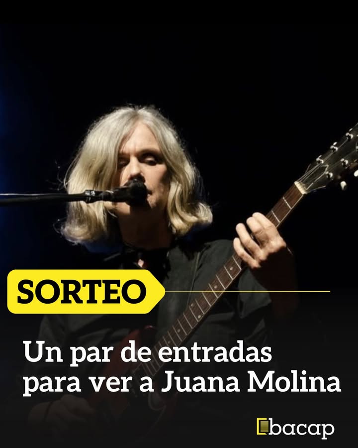 Imagen de #SORTEO | PAR DE ENTRADAS PARA JUANA MOLINA @soyjuanamolina 
