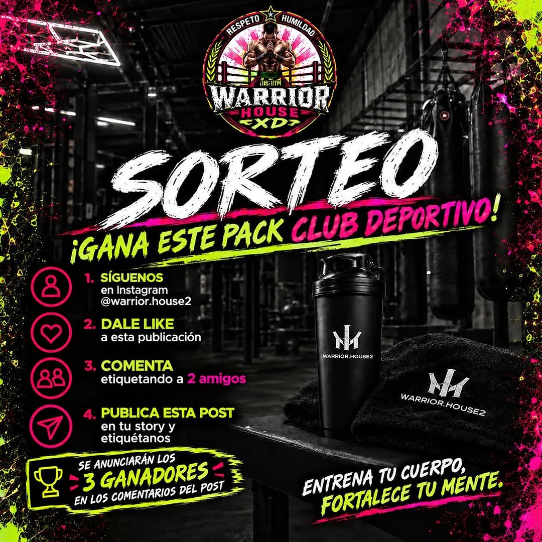 Imagen de 🔥🥊 ¡ATENCIÓN WARRIORS! TENEMOS SORTEO 🥊🔥
¿Qui