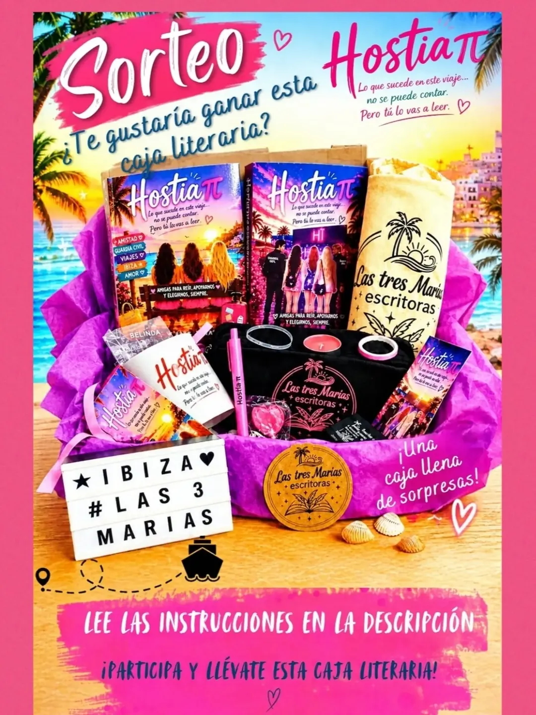 Imagen de 🎁❤️‍🔥 ¡¡¡SORTEO LITERARIO DE LAS TRES MARÍAS