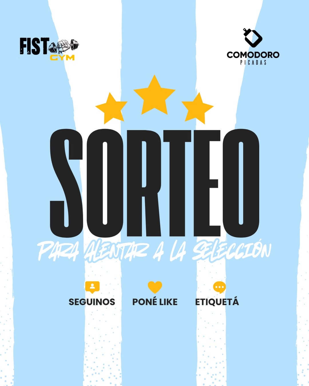 Imagen de 🇦🇷⚽ SORTEO MUNDIAL 🇦🇷🩵

¡Alentá a la Sele