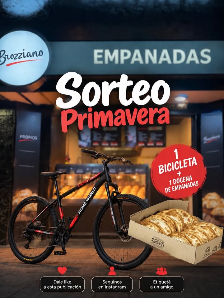 Imagen de SORTEO PRIMAVERA 🚲🌺

¡La primavera llega con todo y e