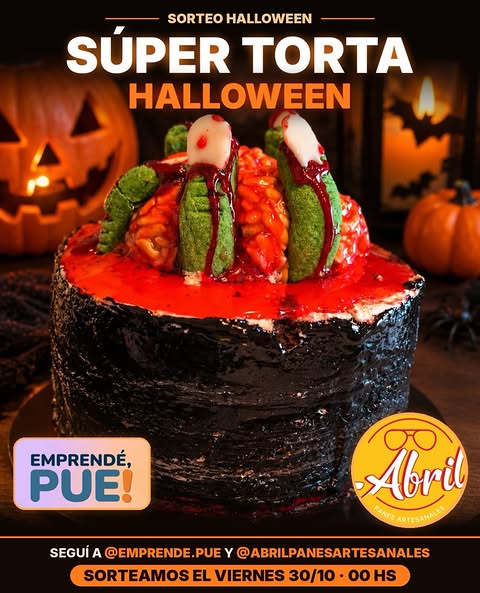 Imagen de 🎃🧁 ¡SORTEO HALLOWEEN! 🧁🎃

Desde Emprendé, Pue!