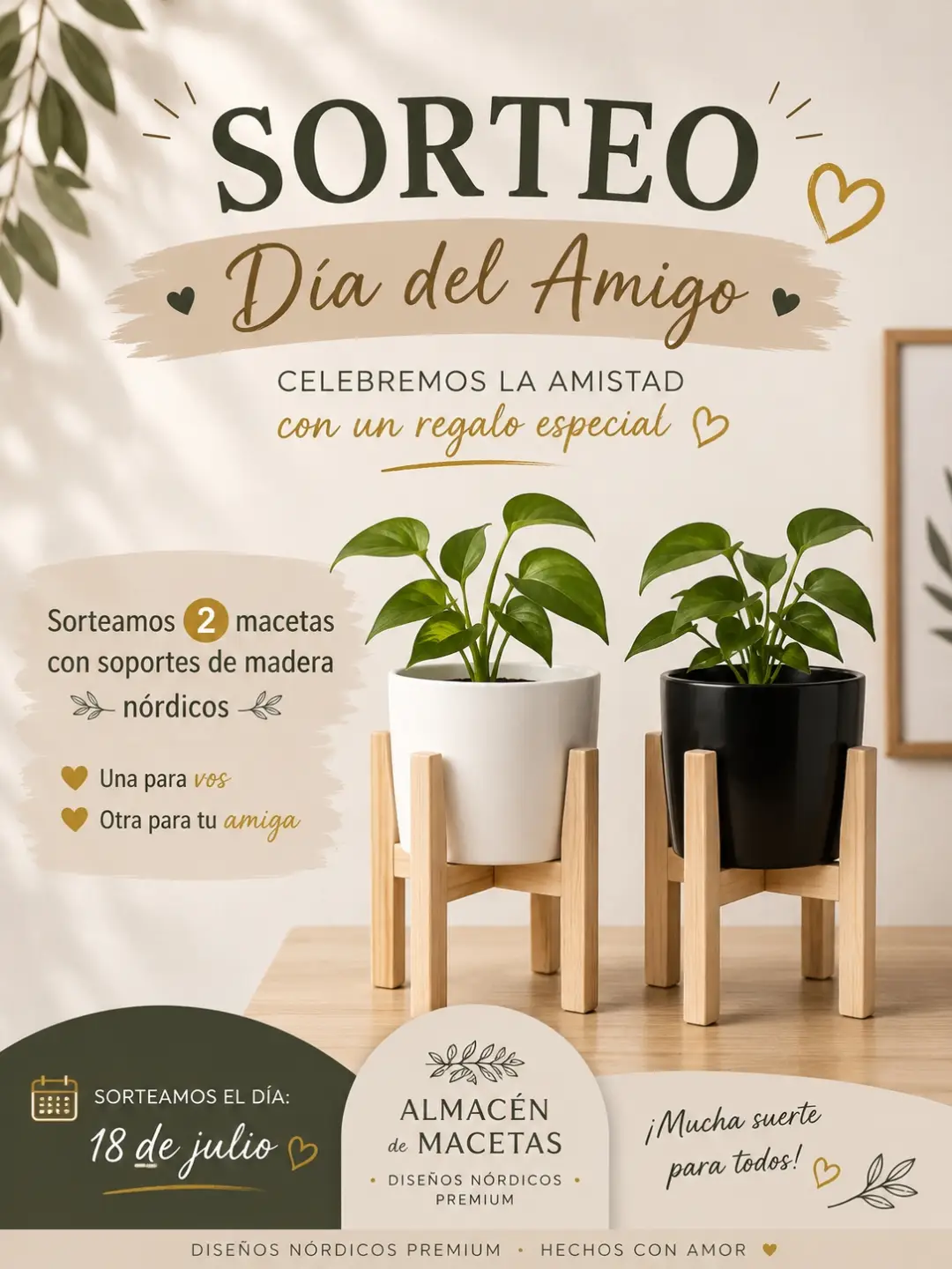 Imagen de 🎉✨ ¡SORTEO DÍA DEL AMIGO! ✨🎉

Porque la amistad 