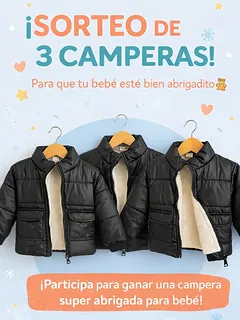 Imagen de ✨ ¡SORTEO SORTEO! ✨
Camperitas ideales para este invier