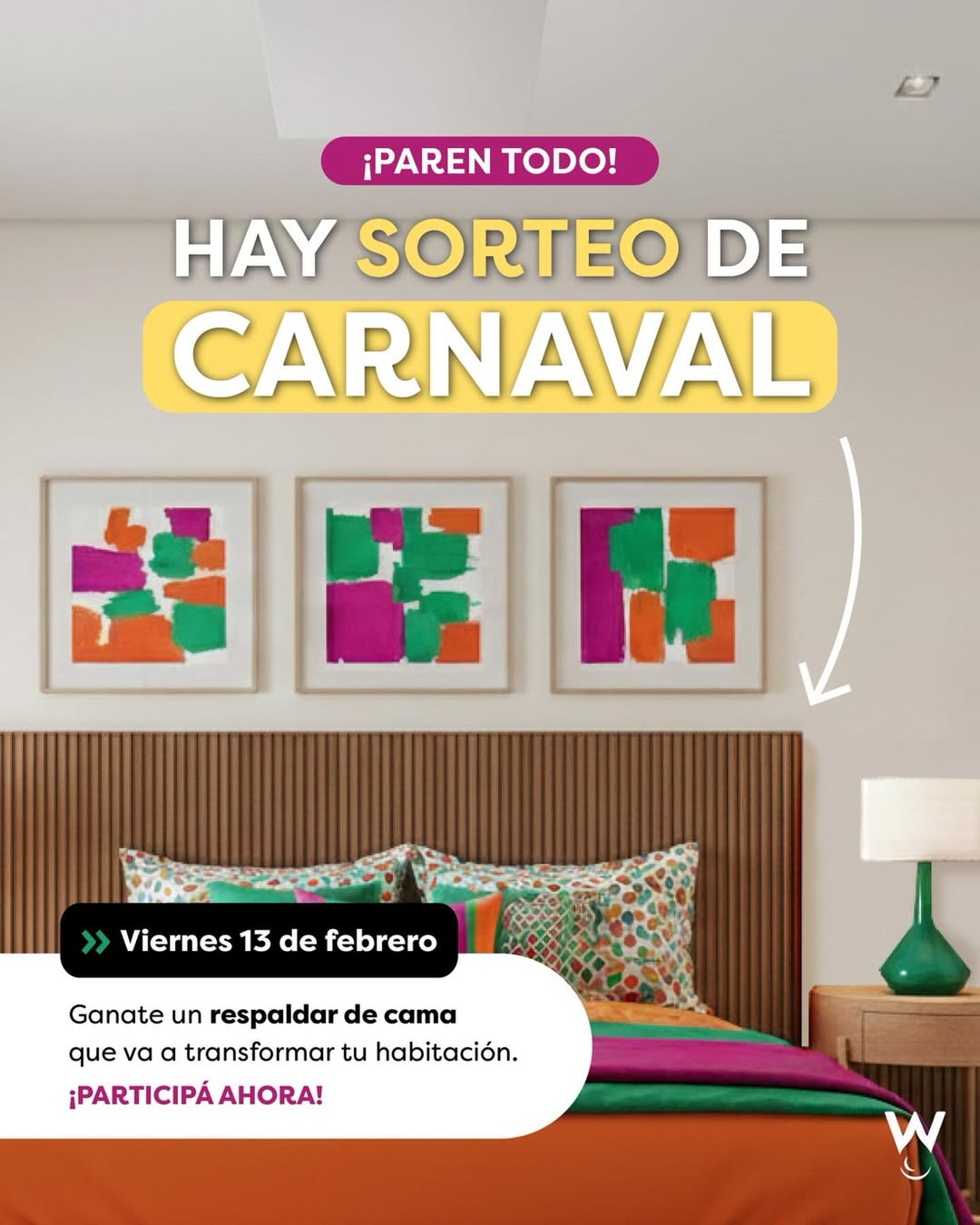 Imagen de 🎭 ¡PAREN TODO! SORTEO DE CARNAVAL 🎭

¡Queremos que t