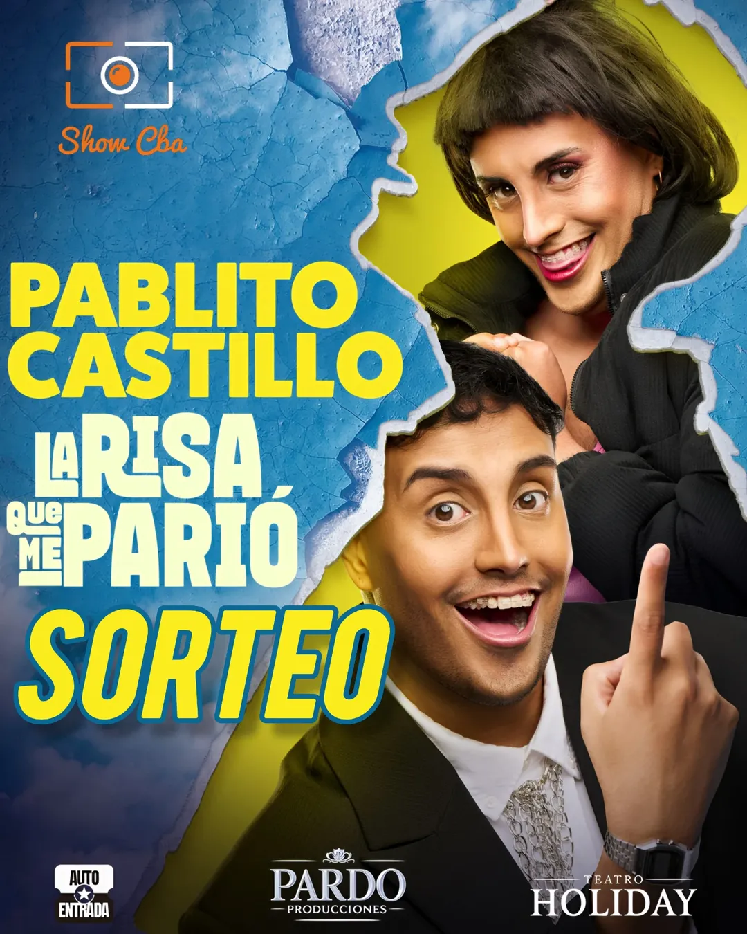 Imagen de 🤩 #SORTEO PABLITO CASTILLO 🎭
👉🏻 Participa por �