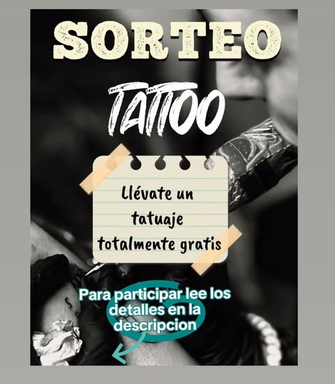 Imagen de !SUPER SORTEO DE TATTOO!
Para agradeceros vuestro apoyo y ce