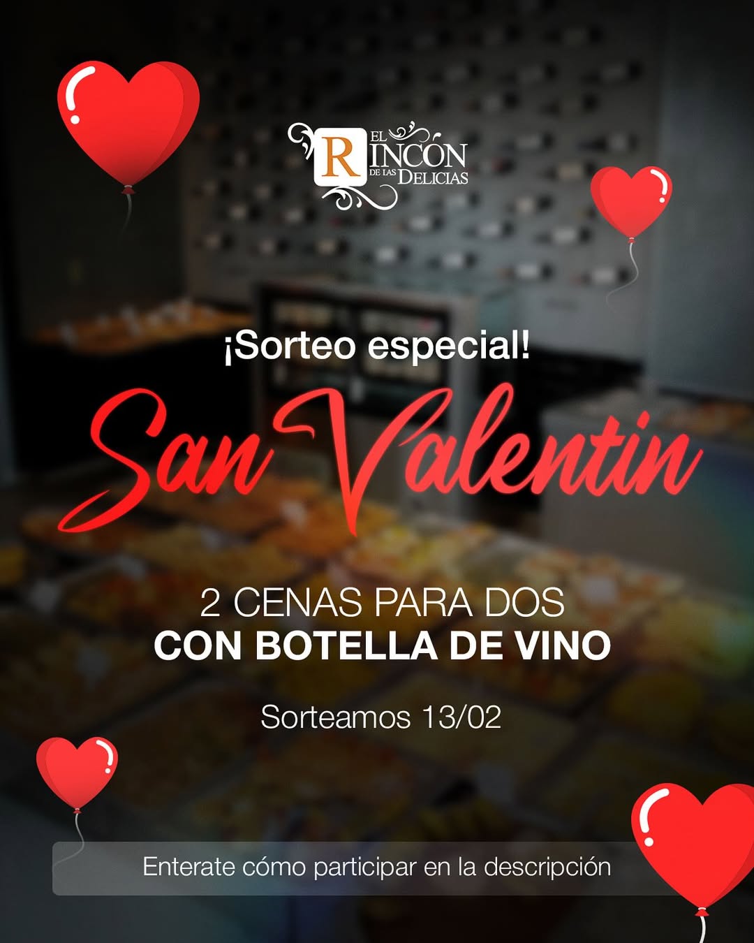Imagen de 💘🍝 SORTEO ESPECIAL SAN VALENTÍN 🍷💘
Este 14 de f