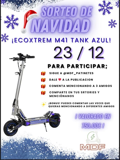 Imagen de 🎄✨ SORTEO DE NAVIDAD ✨🎄

Esta Navidad en MDF PATIN