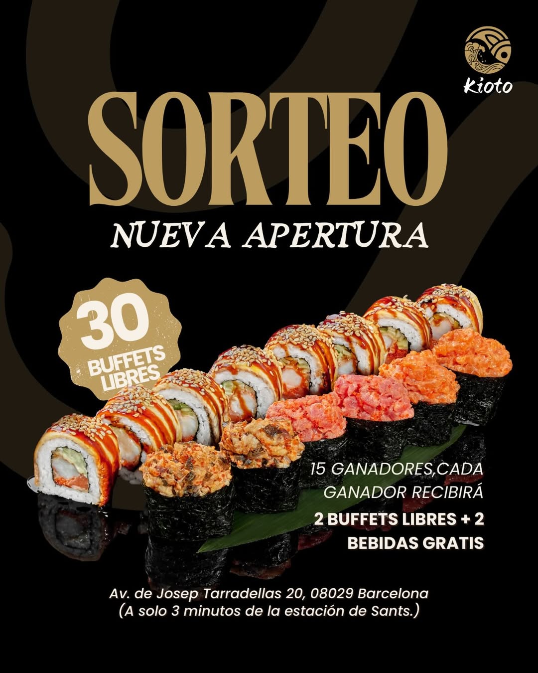 Imagen de 🎉🍣 SORTEO DE APERTURA 
¡Celebramos la GRAN APERTURA d