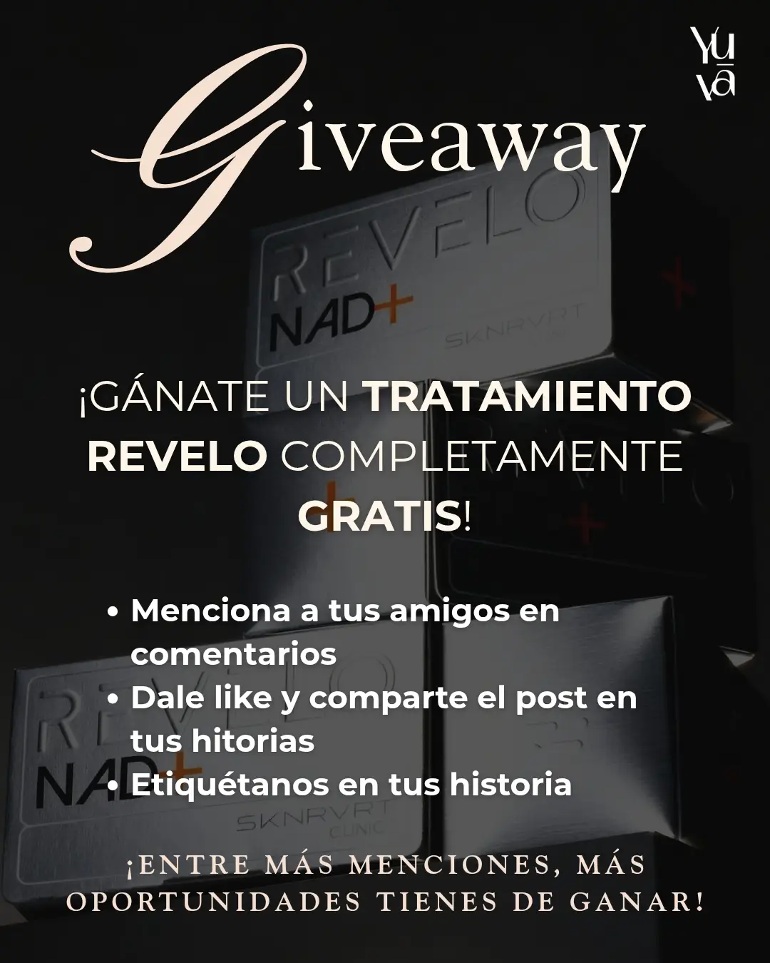 Imagen de ¡PARTICIPA Y GANA! 🔥

Participa en nuestro GIVEAWAY para