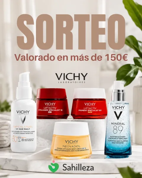 Imagen de 🎉✨ ¡SORTEAZO VICHY! ✨🎉

¿Te imaginas llevarte un
