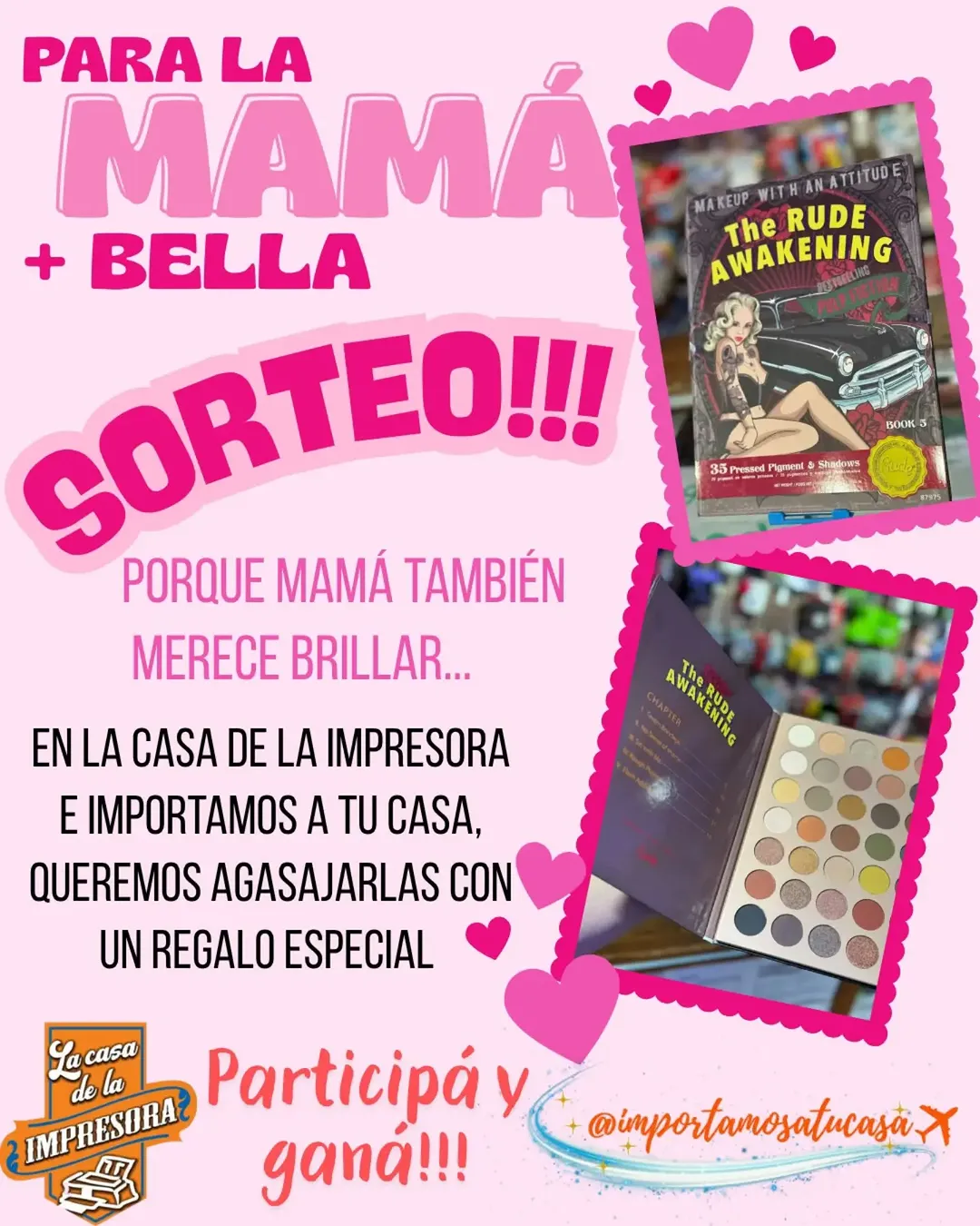 Imagen de 🌷 ¡SORTEO ESPECIAL POR EL DÍA DE LA MADRE! 🌷

Porque
