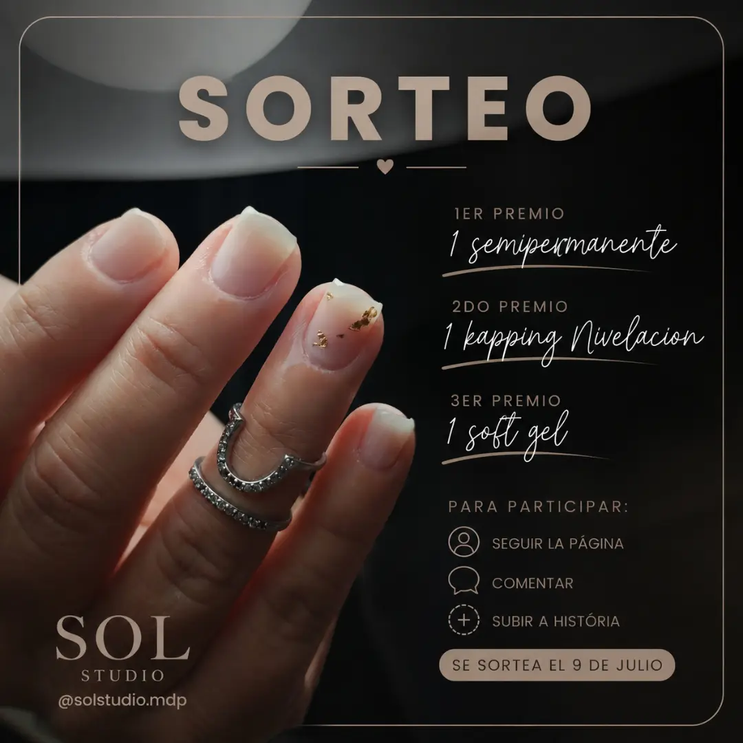 Imagen de ✨ SORTEO EN SOL STUDIO ✨
Para agradecerles por acompaña