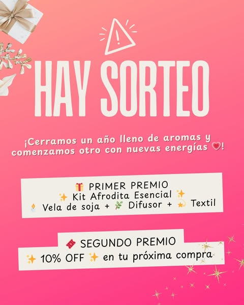 Imagen de ✨ SORTEO FIN DE AÑO ✨
Cerramos un año lleno de aromas 