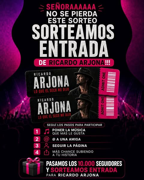 Imagen de 🎟️ SEÑORAAAAA 😍
¡No se pierdan este sorteo!

🔥 