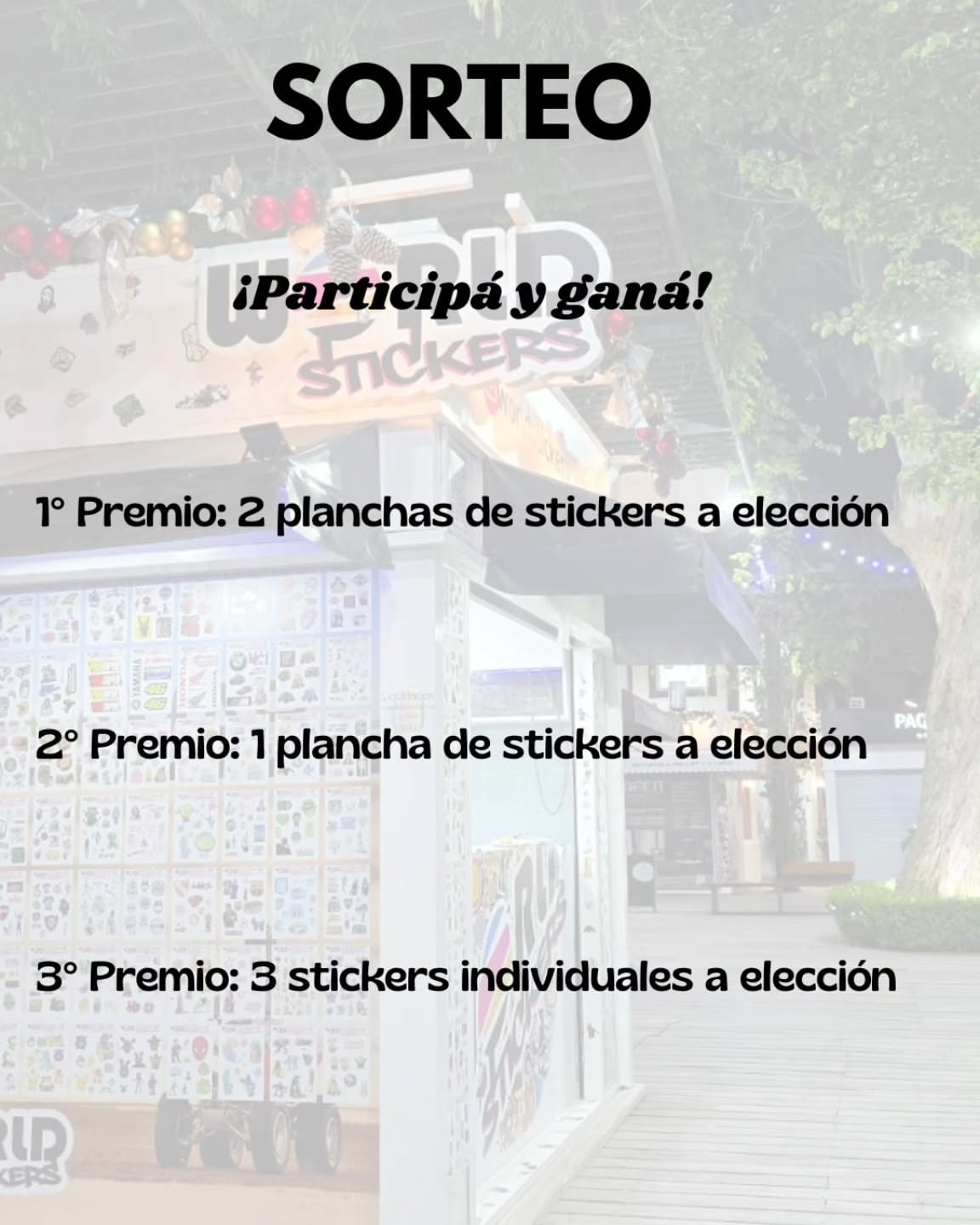 Imagen de Tenemos sorteo para vos ✨️

Cumplir los siguientes requi