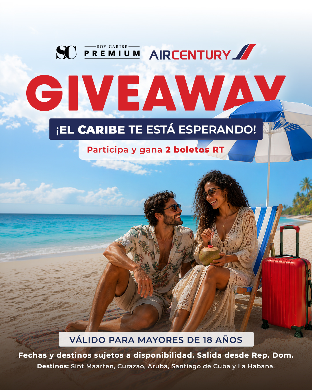 Imagen de 🌺✨ ¡EL CARIBE TE ESTÁ ESPERANDO! ✨🌺

¿Sueñas c