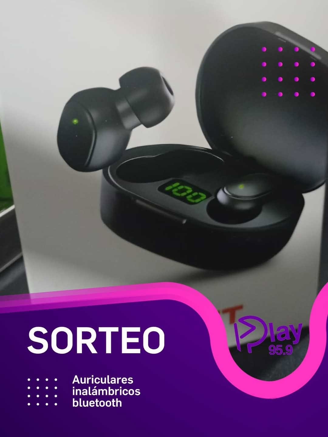 Imagen de #SORTEO

Te regalamos 1 Auricular inalámbrico Bluetooth de 