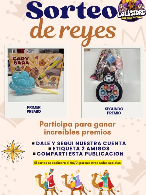 Imagen de ❤️❤️SE VIENEE SORTEO EXPRESS PARA REYES ❤️❤️