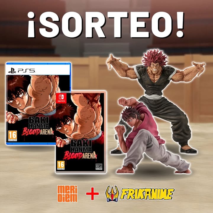 Imagen de 🔥 ¡SORTEAZO de Baki Hanma! 🔥

Prueba tu espíritu d