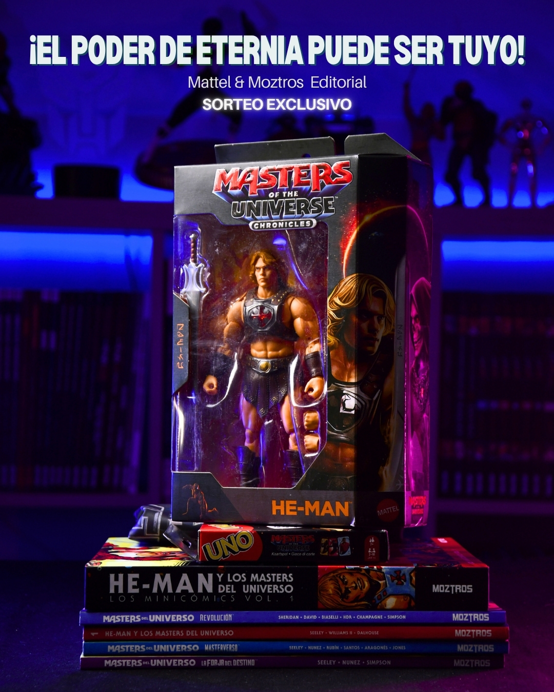 Imagen de ⚔️ ¡SORTEAZO DE MASTERS DEL UNIVERSO! ⚔️

Gracias a