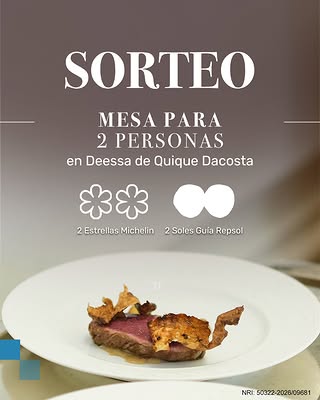 Imagen de SORTEO de 1 mesa para dos en @deessa_restaurante_qd 🍽️�