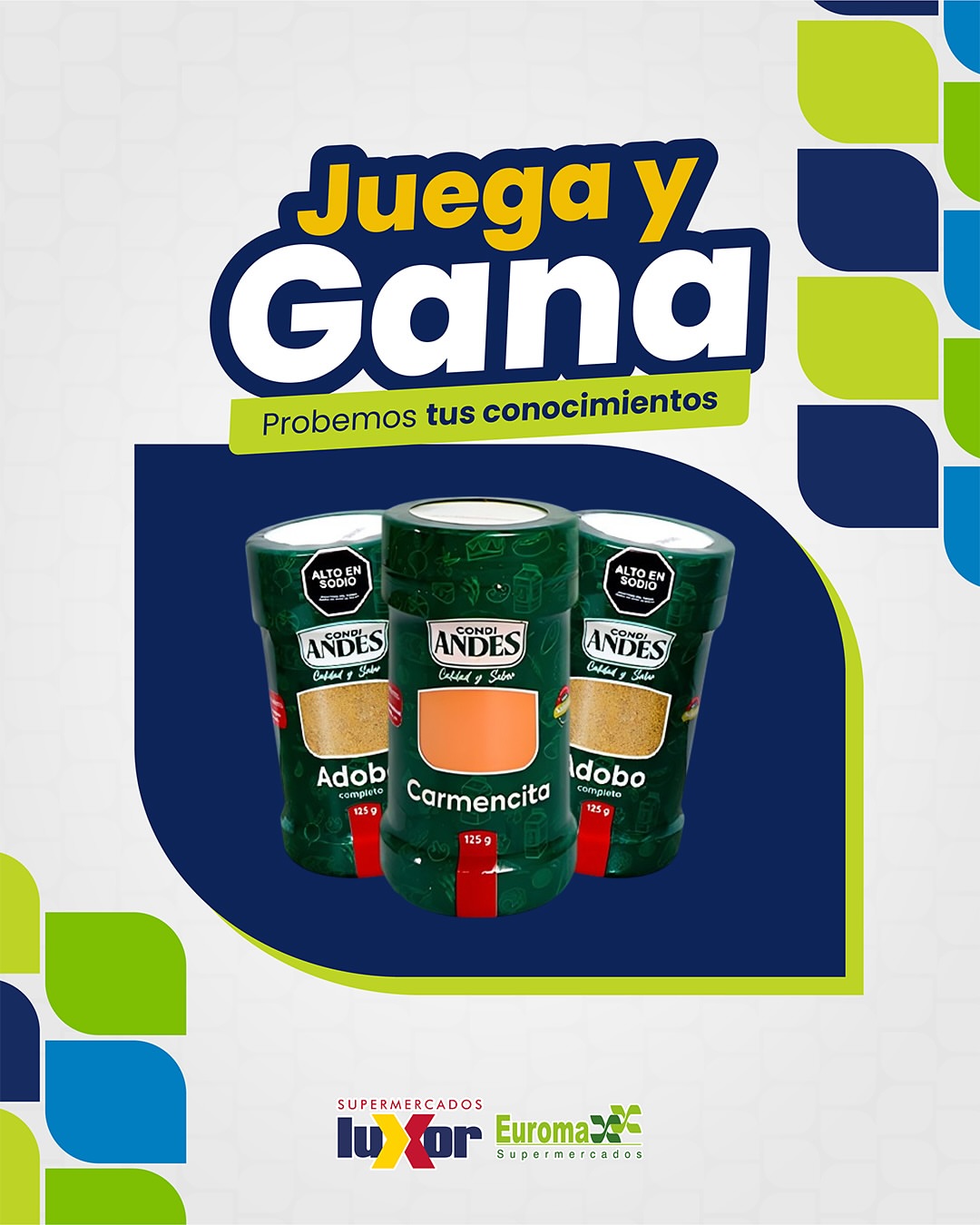 Imagen de ¡Juega y Gana! con supermercados Luxor y Euromaxx!✅✨#49