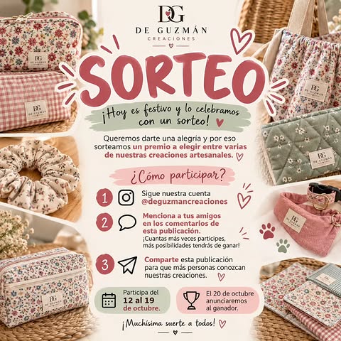 Imagen de 🎉❤️ ¡HOY ES FESTIVO Y LO CELEBRAMOS CON UN SORTEO! �