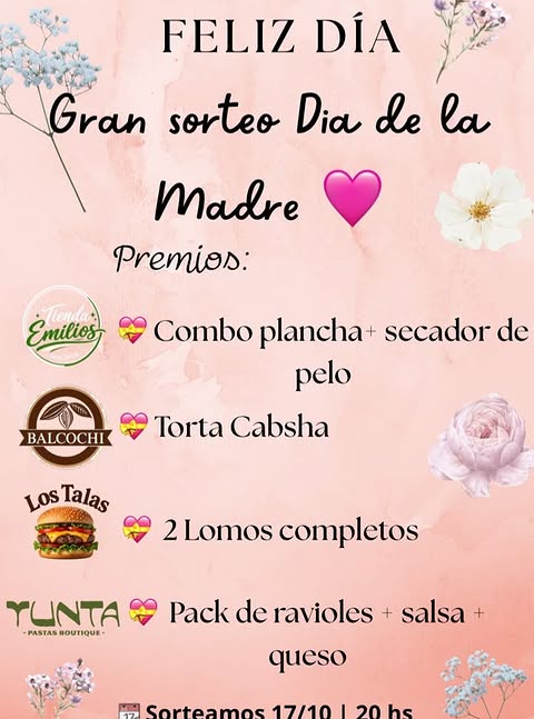 Imagen de ✨ ¡SUPER SORTEO DÍA DE LA MADRE! 🎁💖
¡Queremos aga