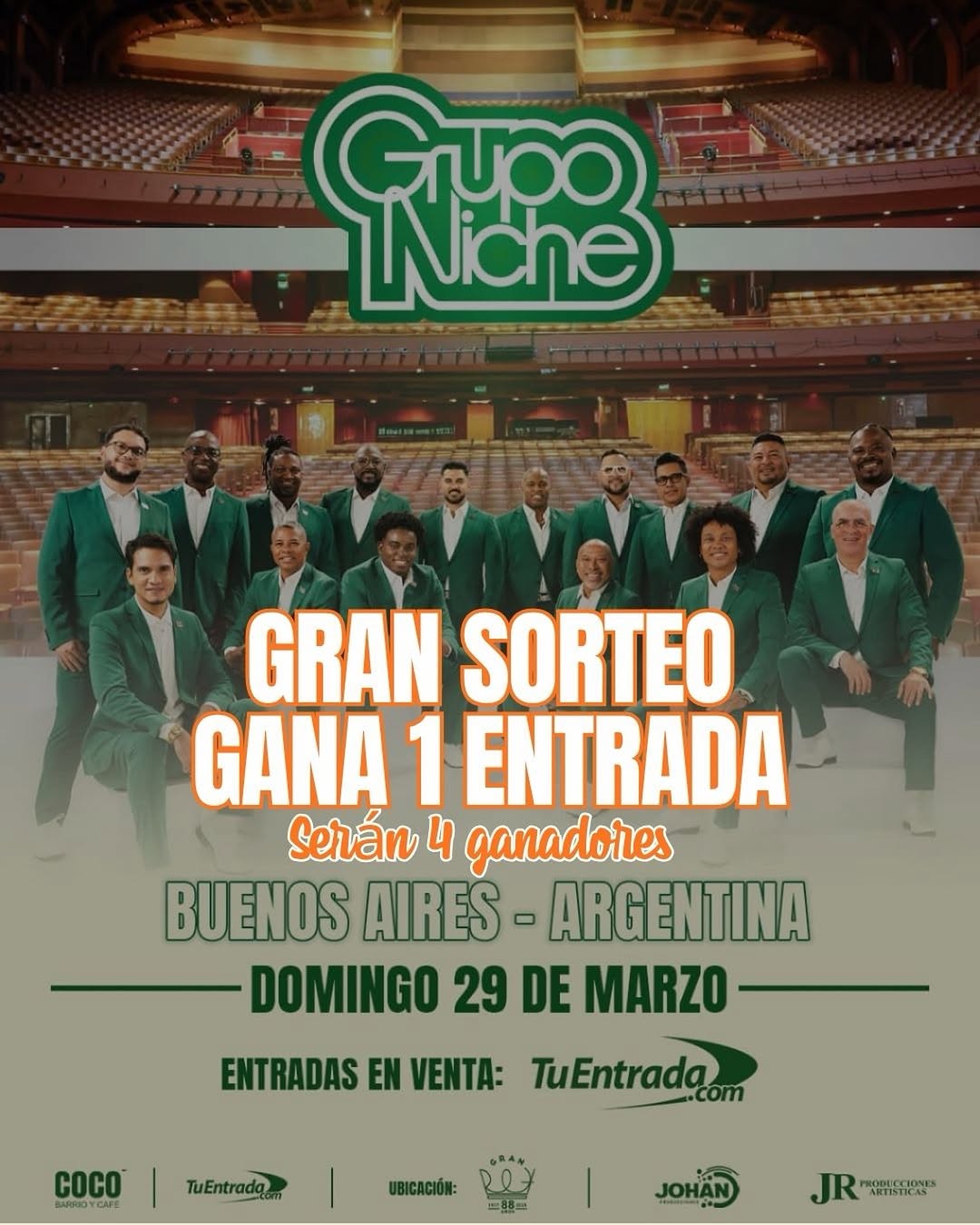 Imagen de TORI TE REGAL 1 ENTRADA✨❤️
(Serán 4 ganadores) 🥰�