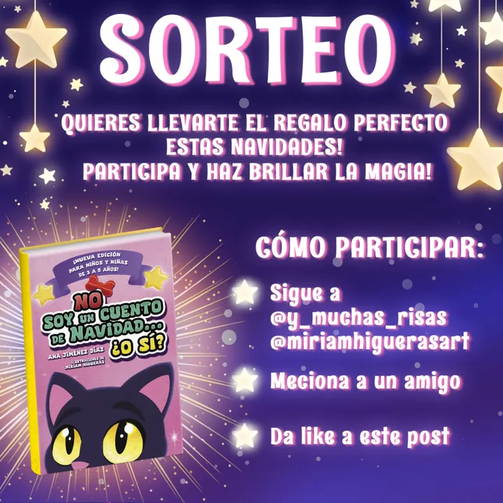 Imagen de 🎄✨ ¡SORTEO NAVIDEÑO! ✨🎄

¿Quieres llevarte a ca