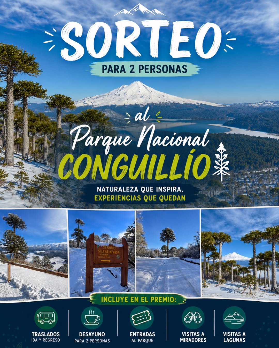 Imagen de ⭐️ SORTEO PARQUE CONGUILLIO 🎁♥️

Sorteamos 2 Pasa